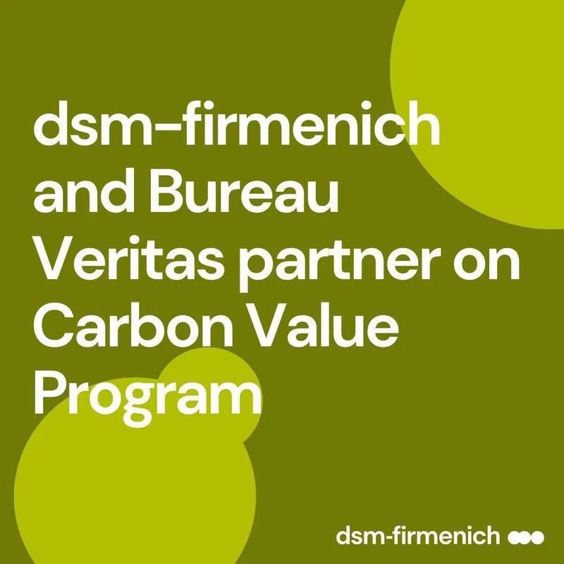 dsm-firmenich and Bureau Veritas partner on Carbon Value Program for sustainable animal protein