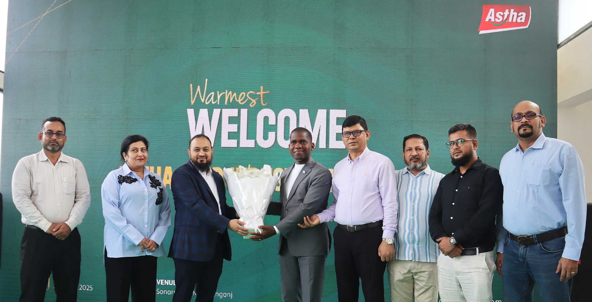 High-Level Government Official from Botswana Visits Astha Feed