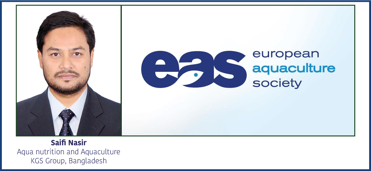 Saifi Nasir Joins European Aquaculture Society as Aqua Nutrition Research Student Member