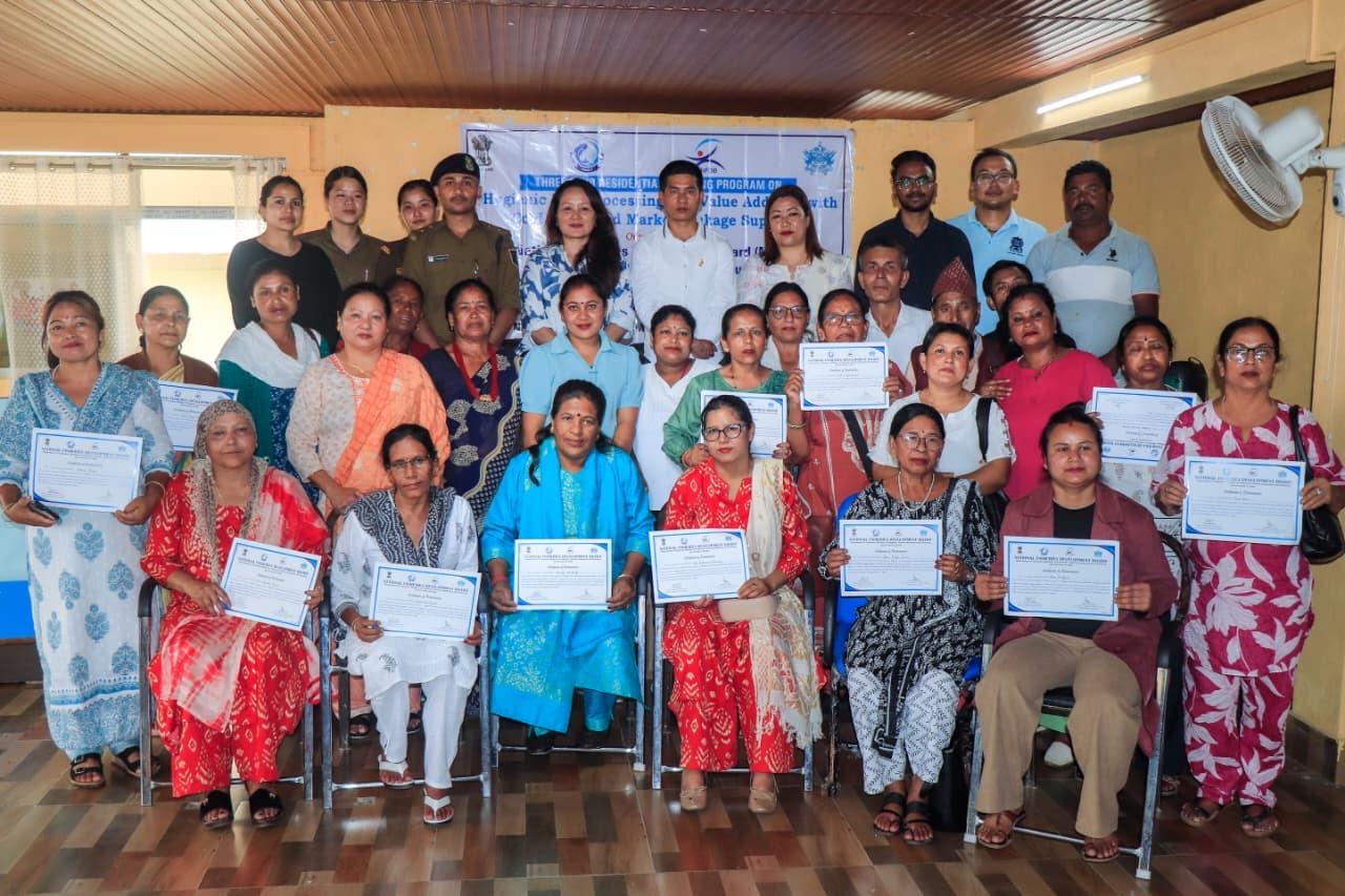 NFDB Conducts Training on Hygienic Fish Processing for SC Farmers in Sikkim